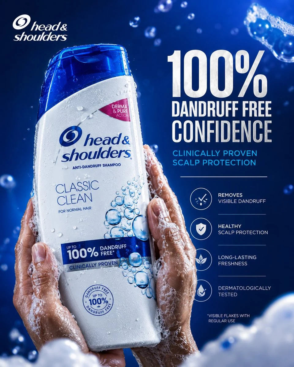 Head Shoulders Premium Ad
