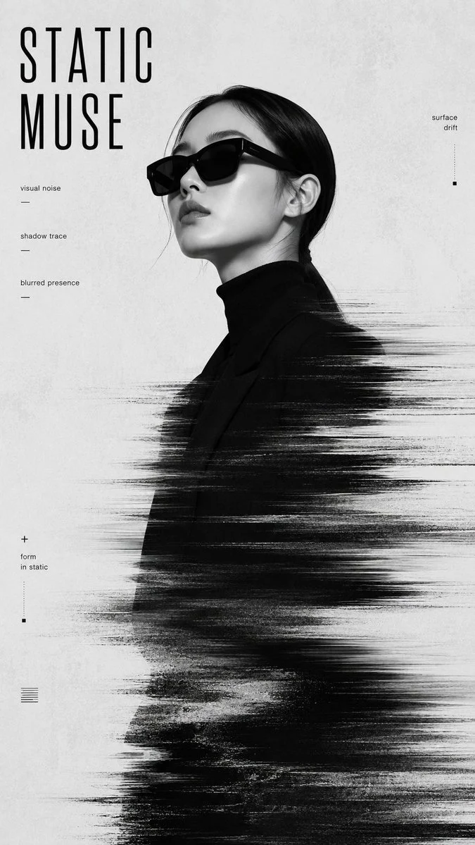 Experimental Identity Portrait Poster