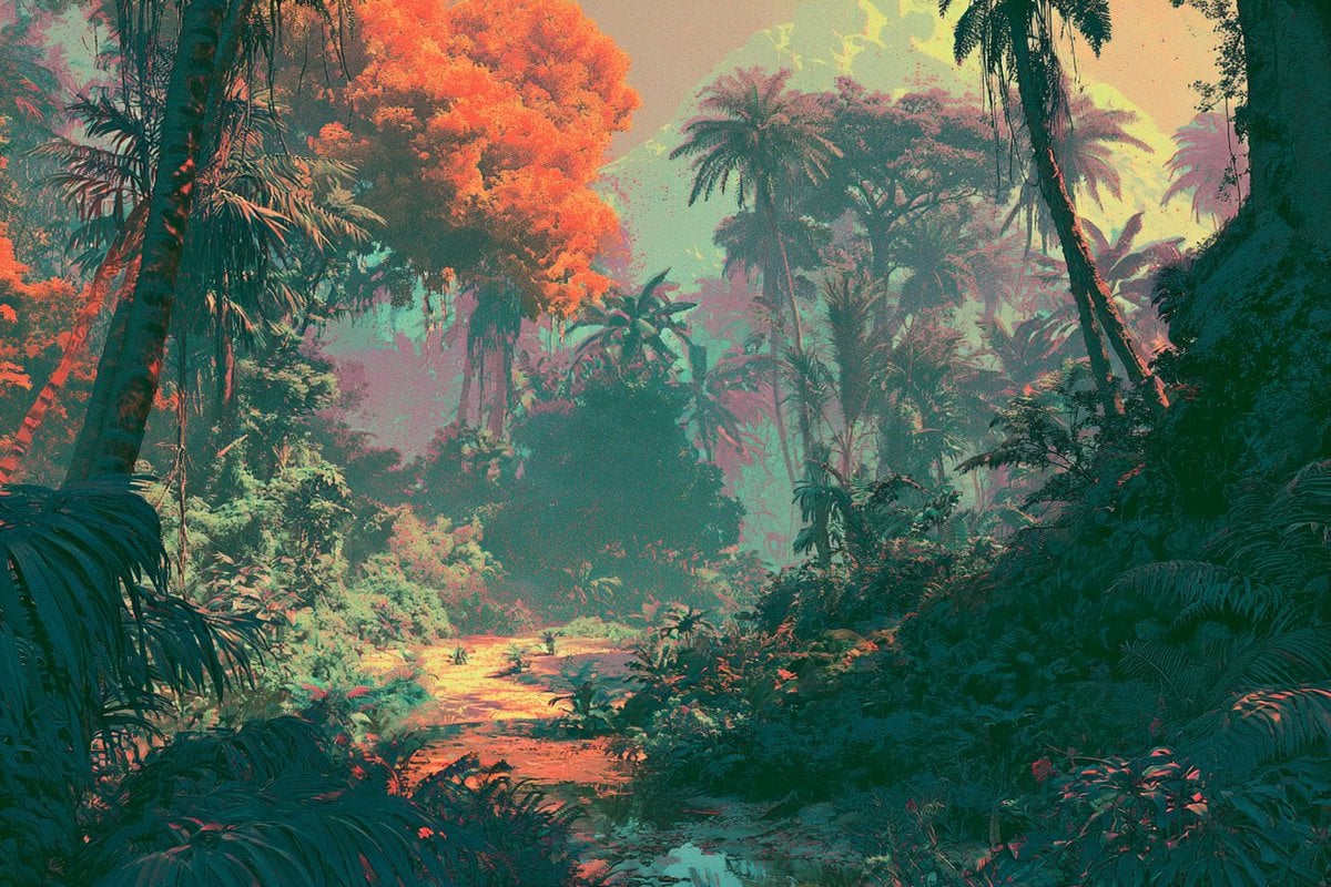 Retro Technicolor Odyssey
