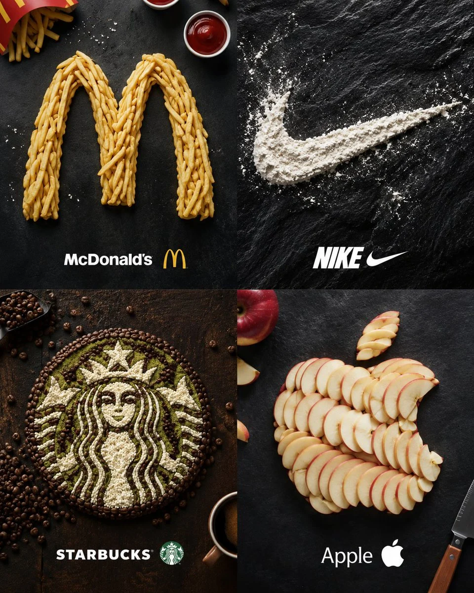 Edible Brand Logo Art