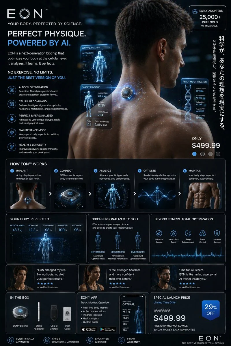 Hyper-Realistic Japanese Futuristic Ad