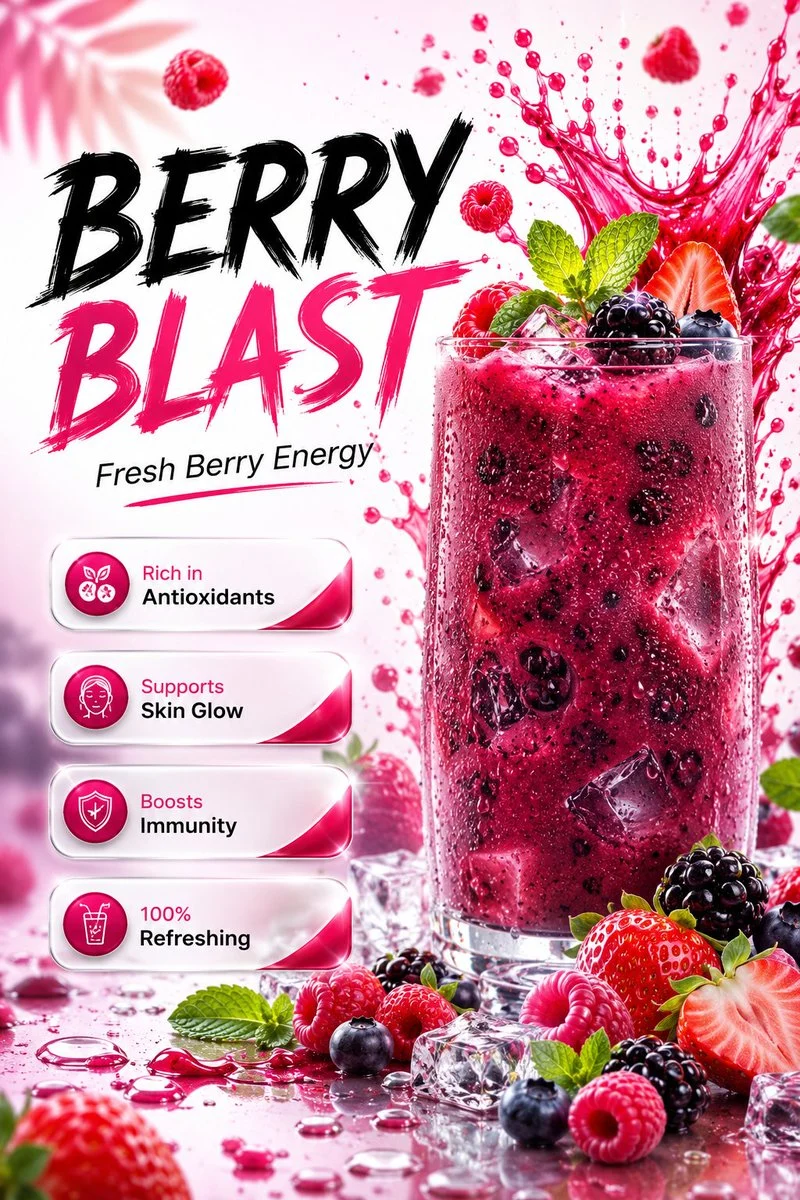 Berry Blast Luxury Ad