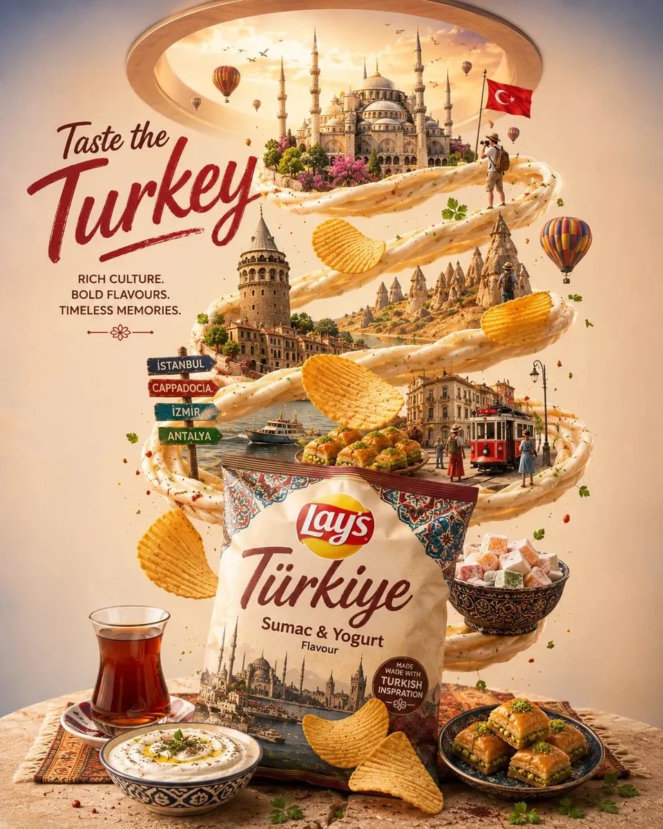 Luxury Chips Travel Poster