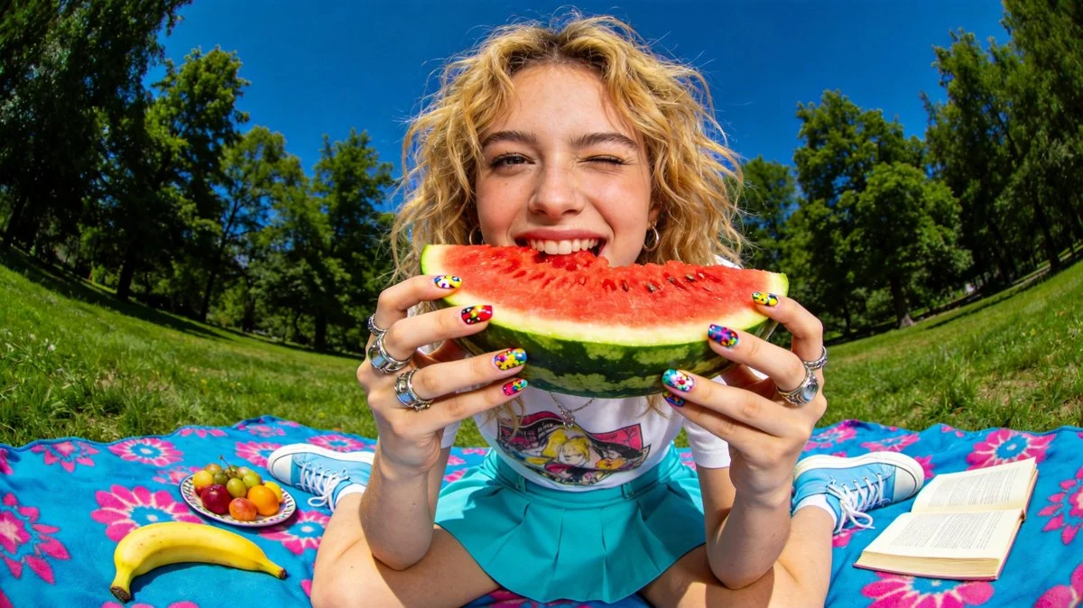 Fisheye Summer Picnic Vibes