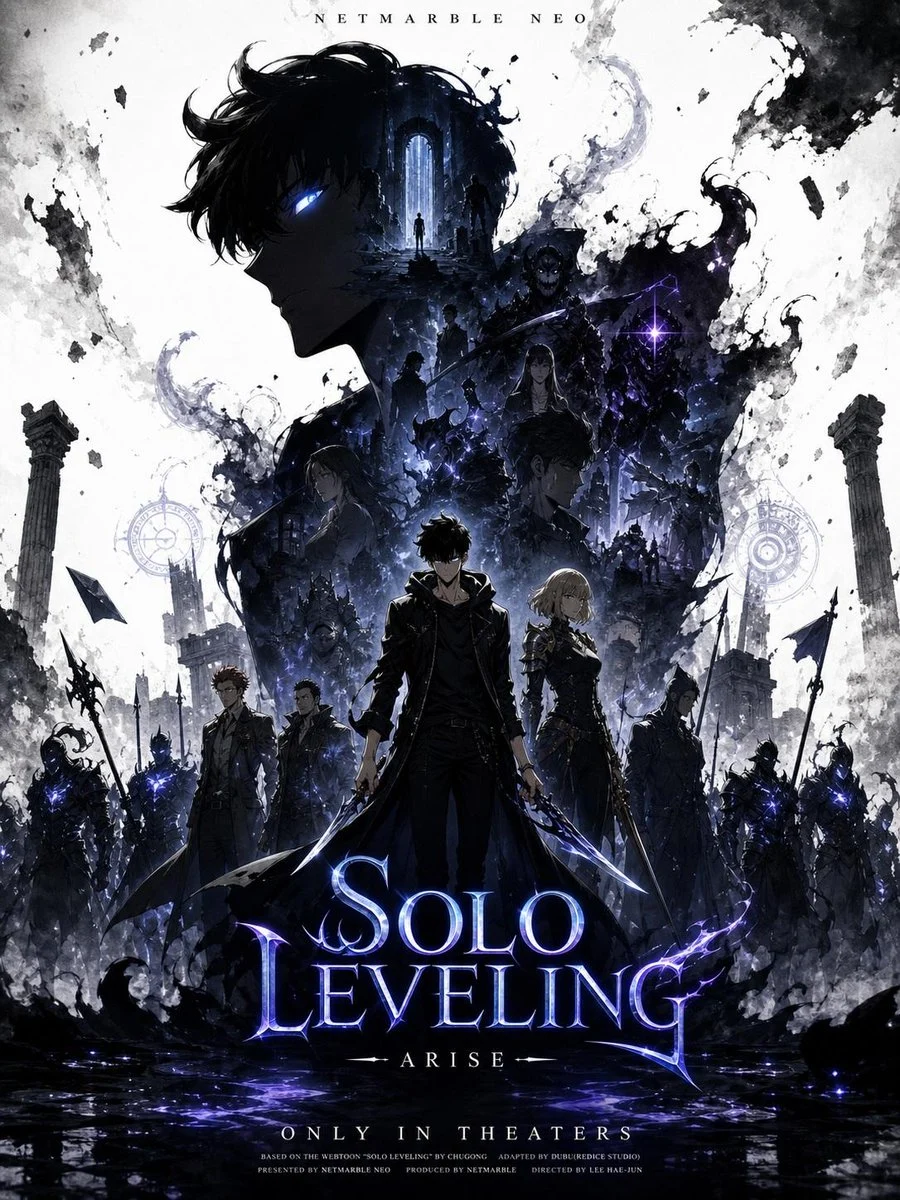 Solo Leveling Poster Design