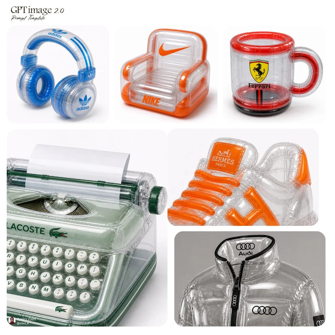 Inflatable Transparent Product Showcase