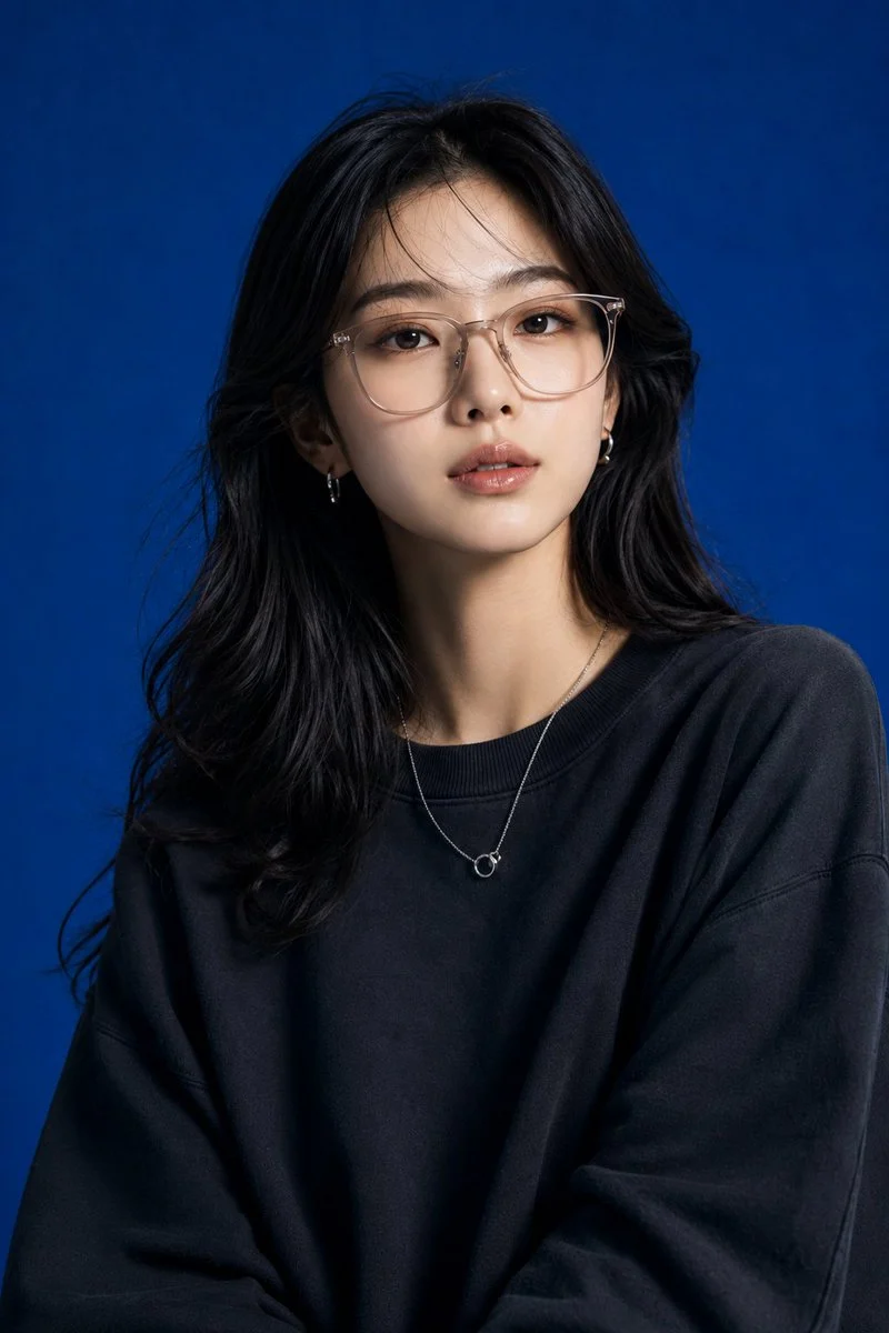 High-End Studio Fashion Portrait