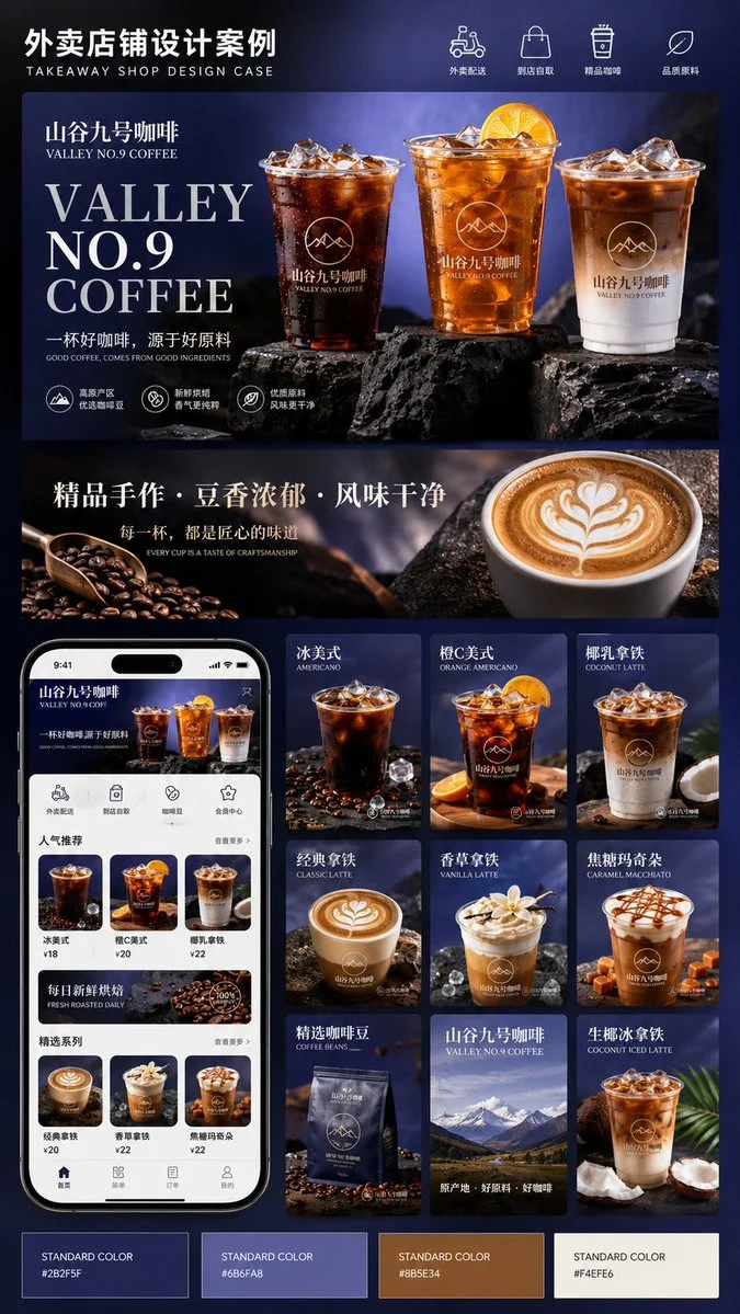 Food Delivery Brand Design Proposal