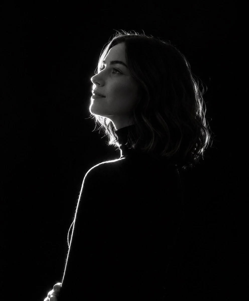 Rim Light Silhouette Portrait Generation