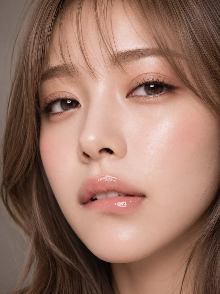 Gaze Lingering on Lips