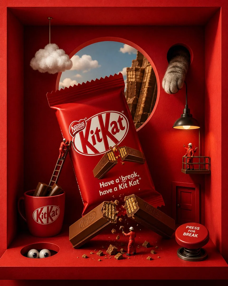 Surreal Snack Diorama Dreams