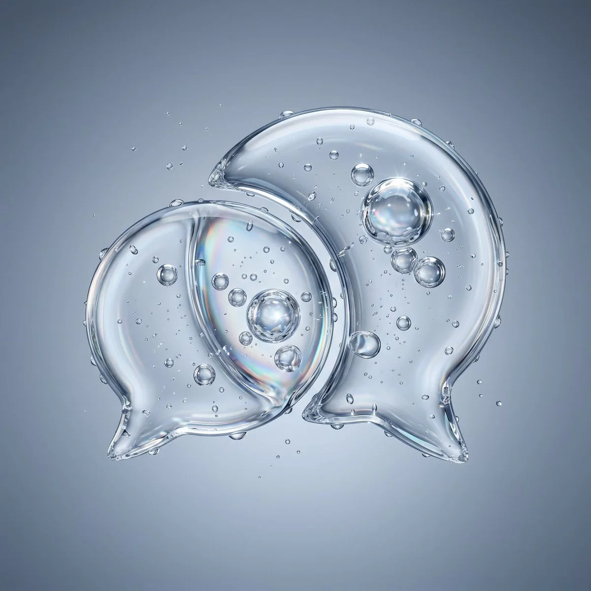 Premium Water Bubble Logo Design