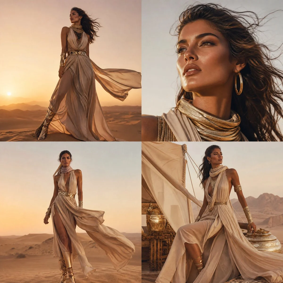 Vogue Inspired Desert Couture Shoot