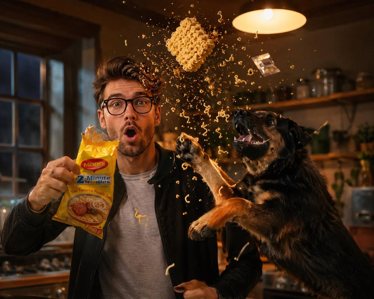 Explosive Noodle Kitchen Chaos