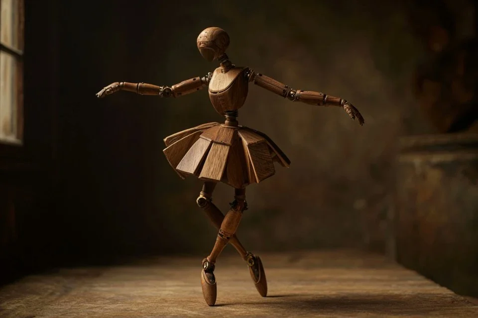 Wooden Automaton Art