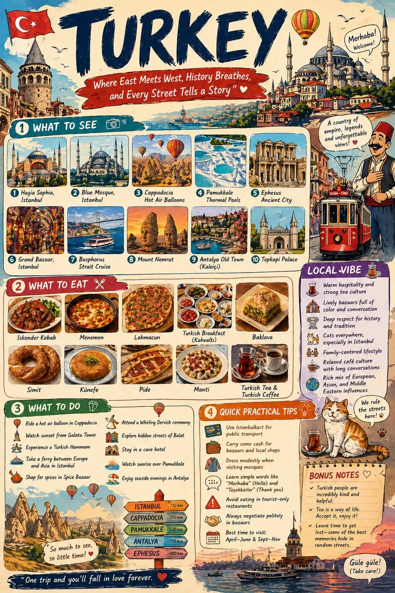 Infographic Travel Guide Design Prompt