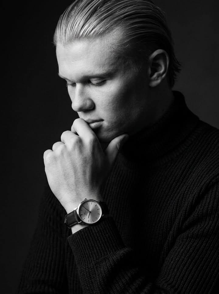 Cinematic Black-and-White Men's Portrait