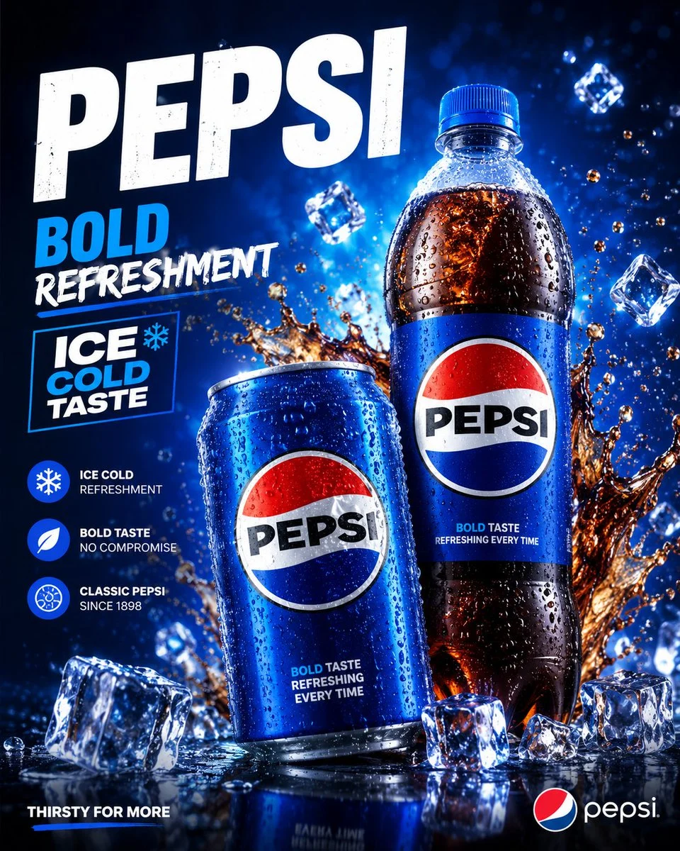 Premium Pepsi Ice Ad