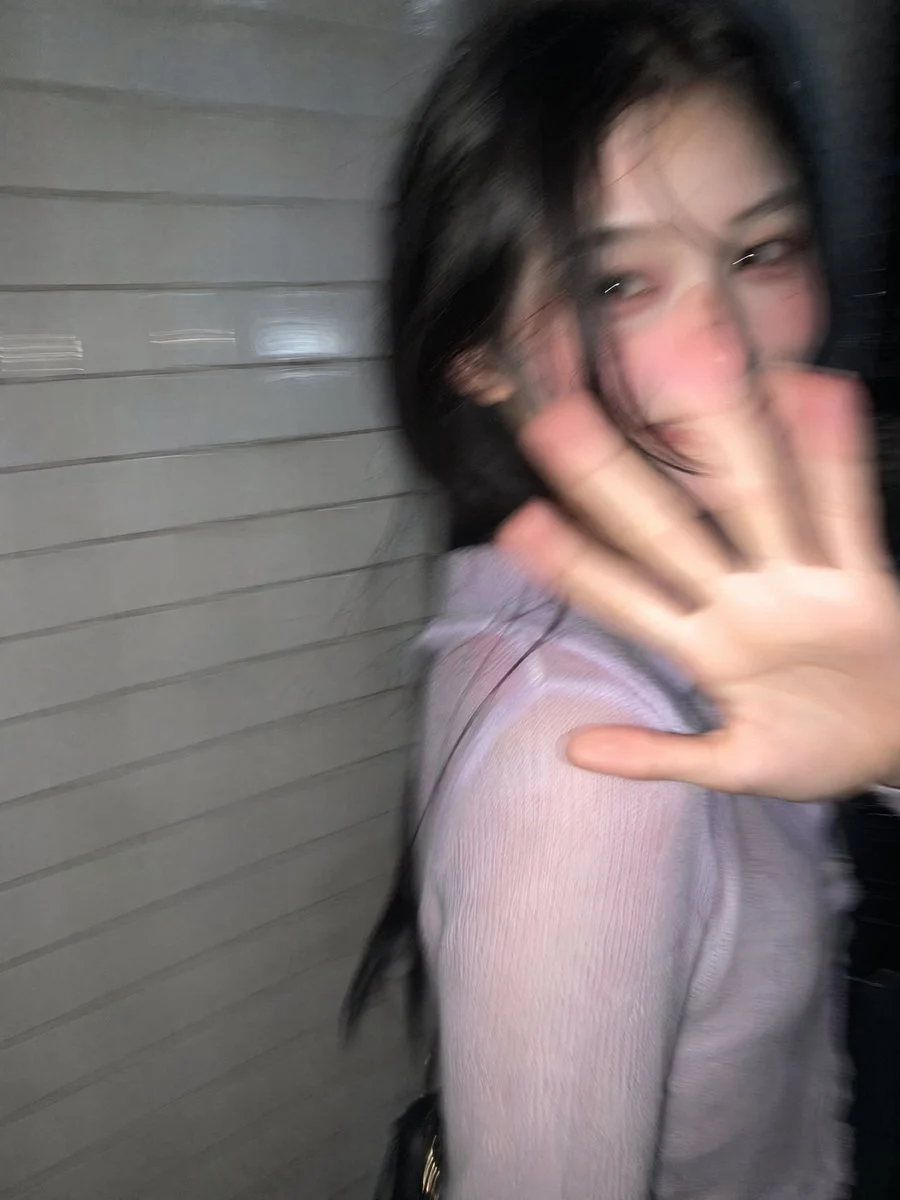 Tokyo Night Flash Candid