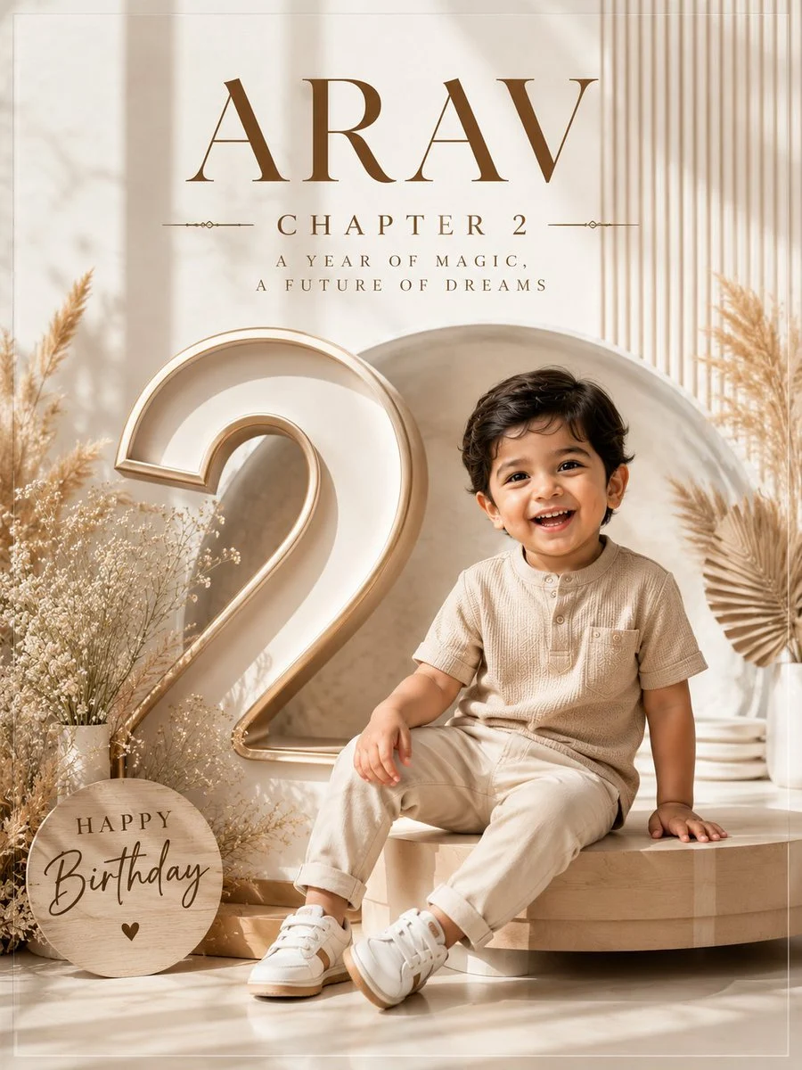 Luxury Birthday Poster Design