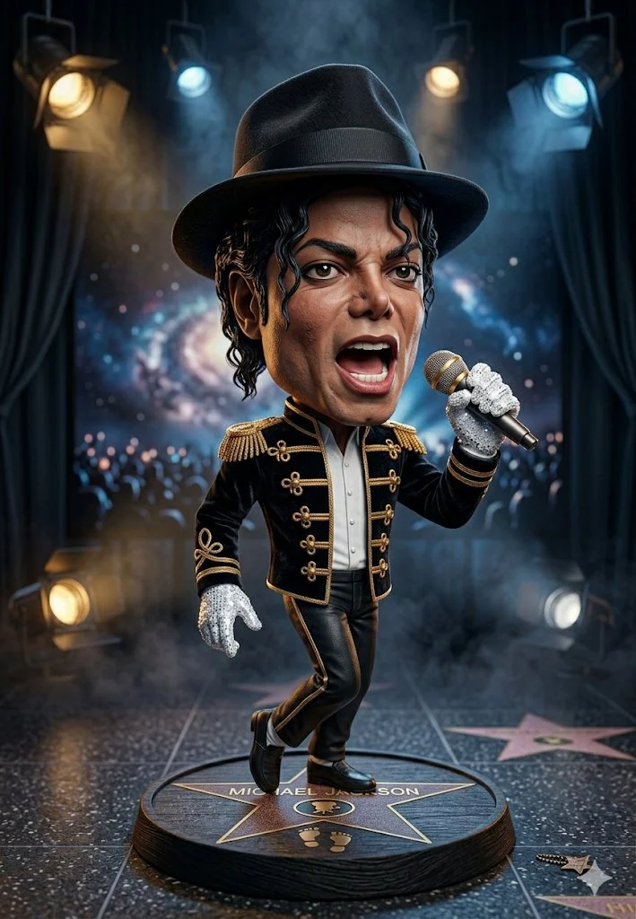 Legendary Pop Icon 3D Figurine