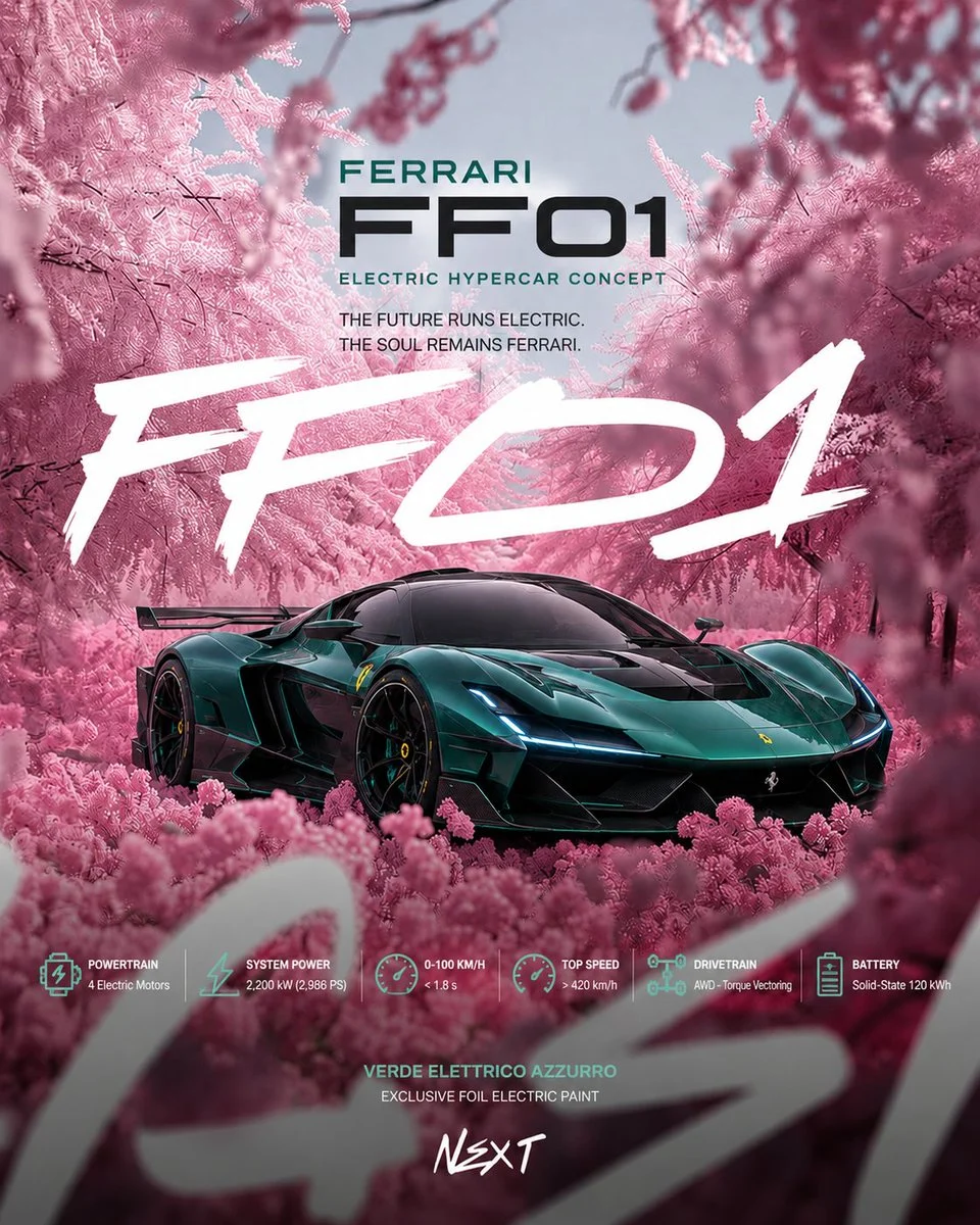 Cinematic Car Poster Design