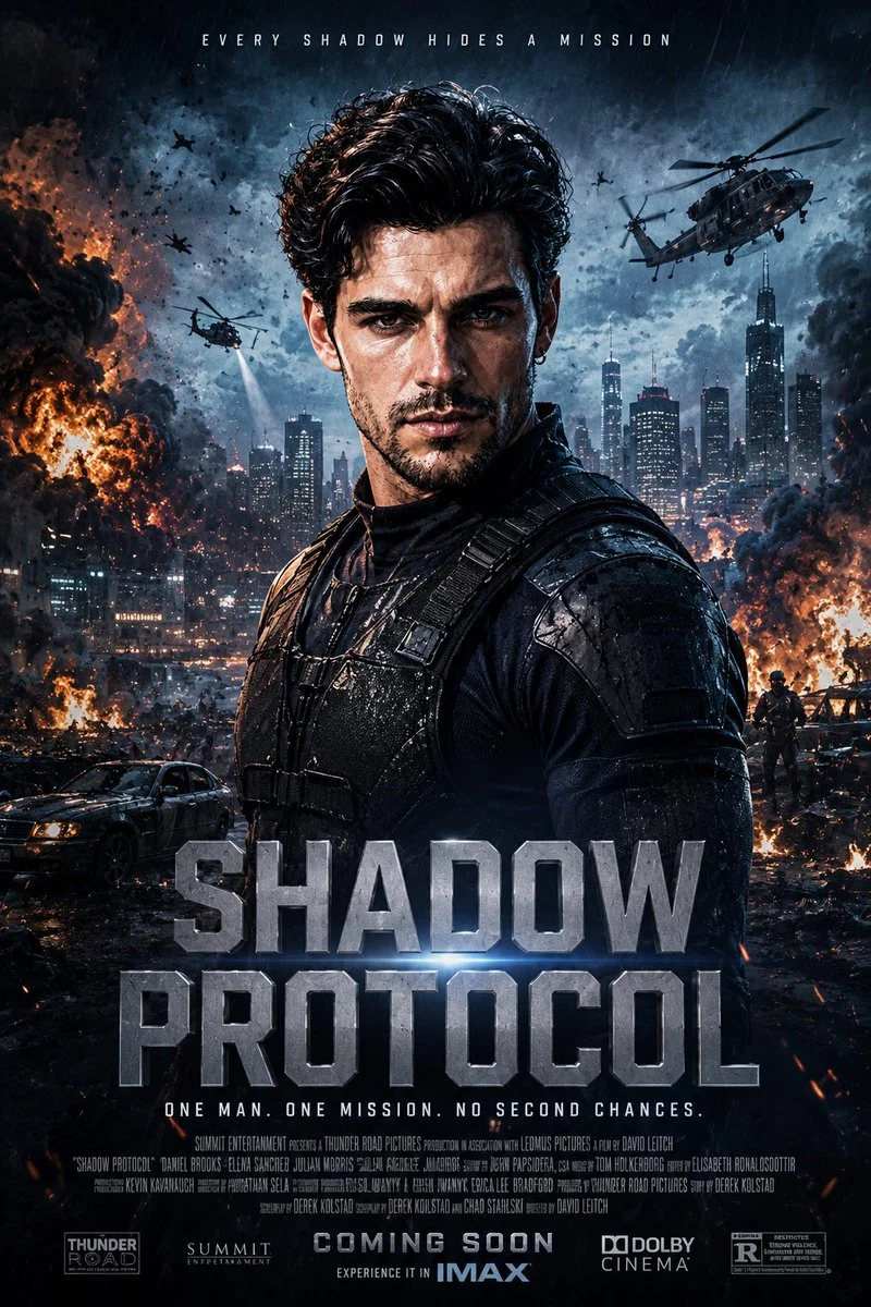 Epic Hollywood Blockbuster Poster Design
