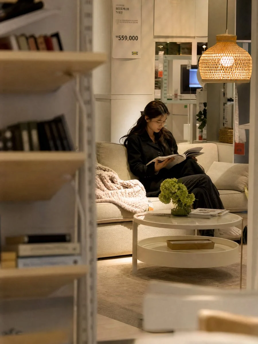 DSLR Candid in IKEA Showroom