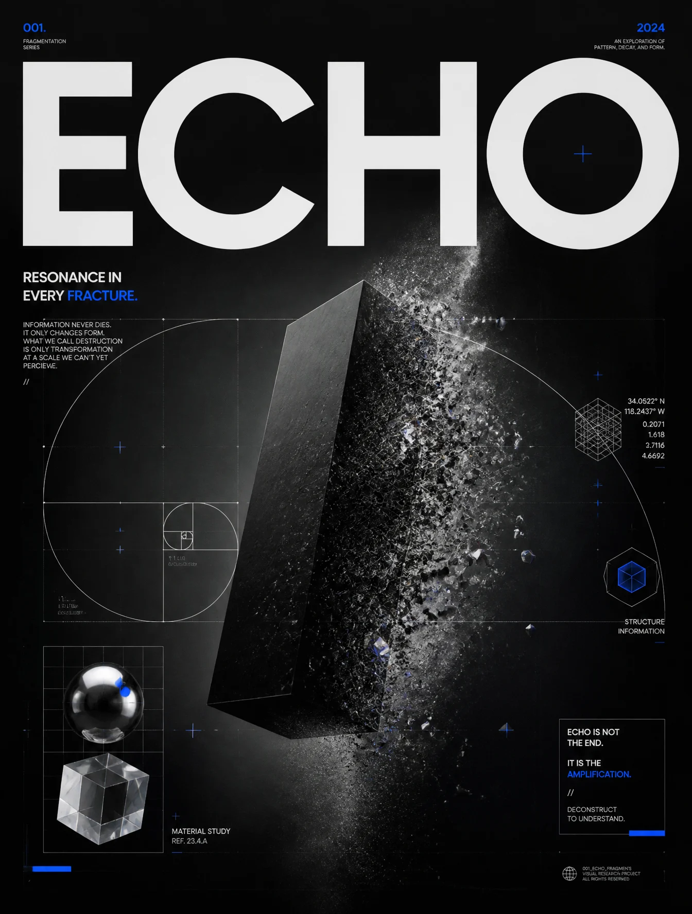 ECHO Monolith Particle Poster