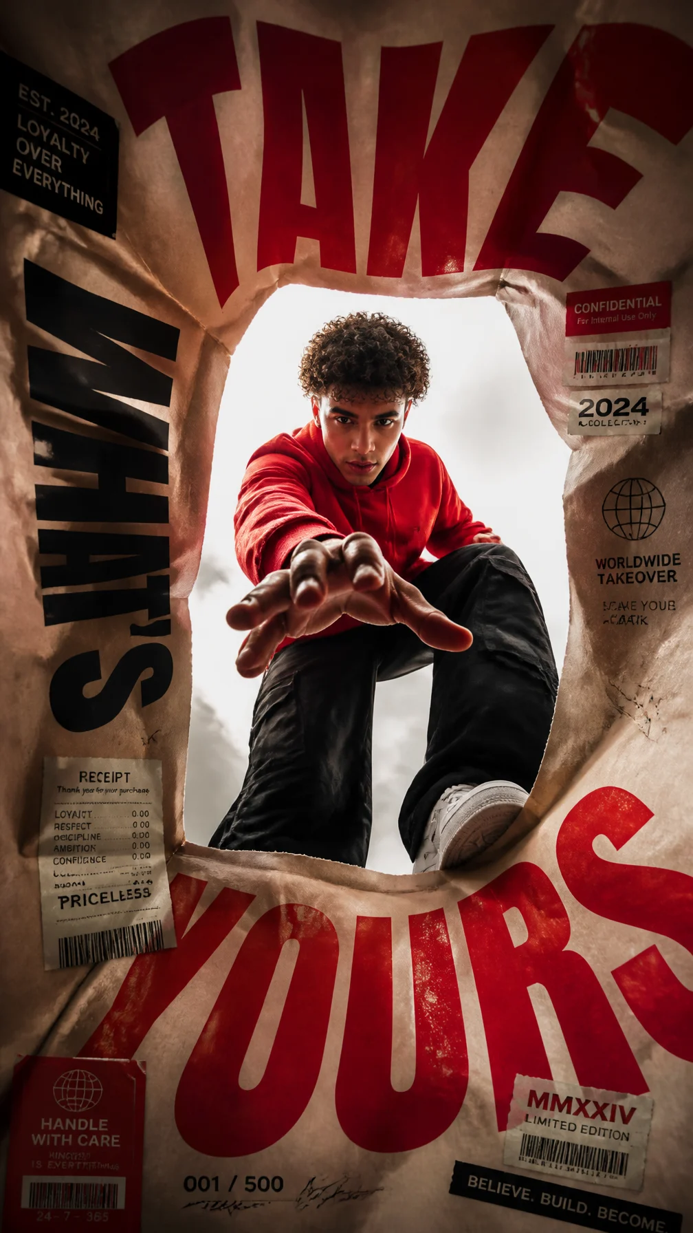 Premium Streetwear Editorial Poster