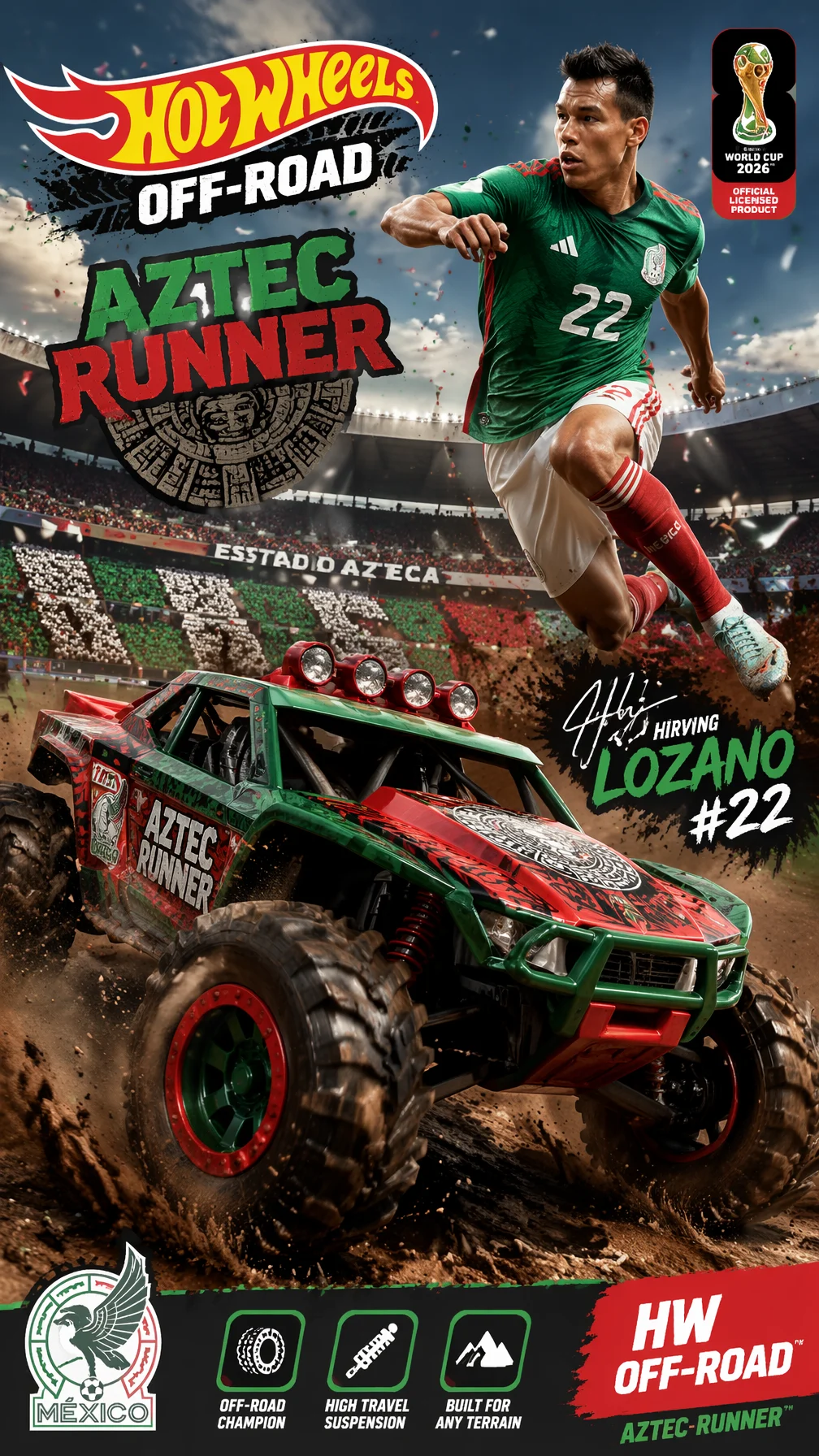Hot Wheels Aztec Runner Off-Road