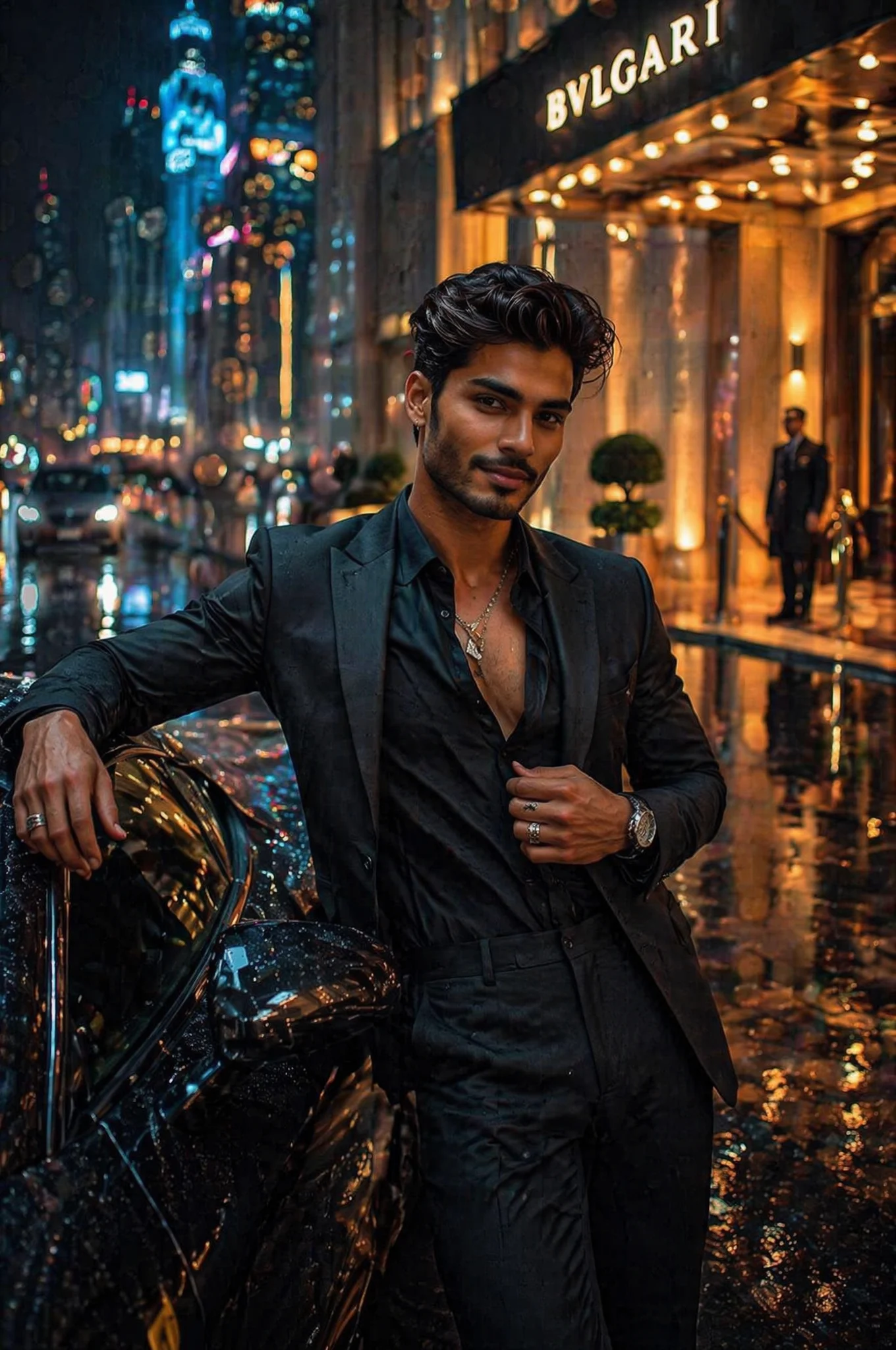 Neon Night Luxury Model