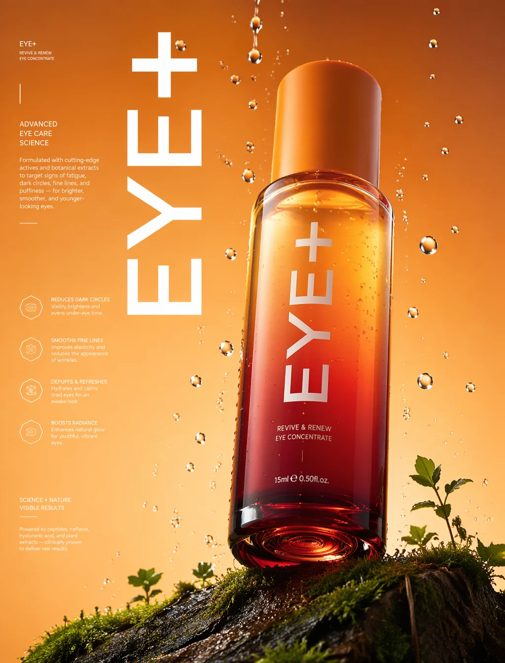 Luxury Glass Bottle Product Photography