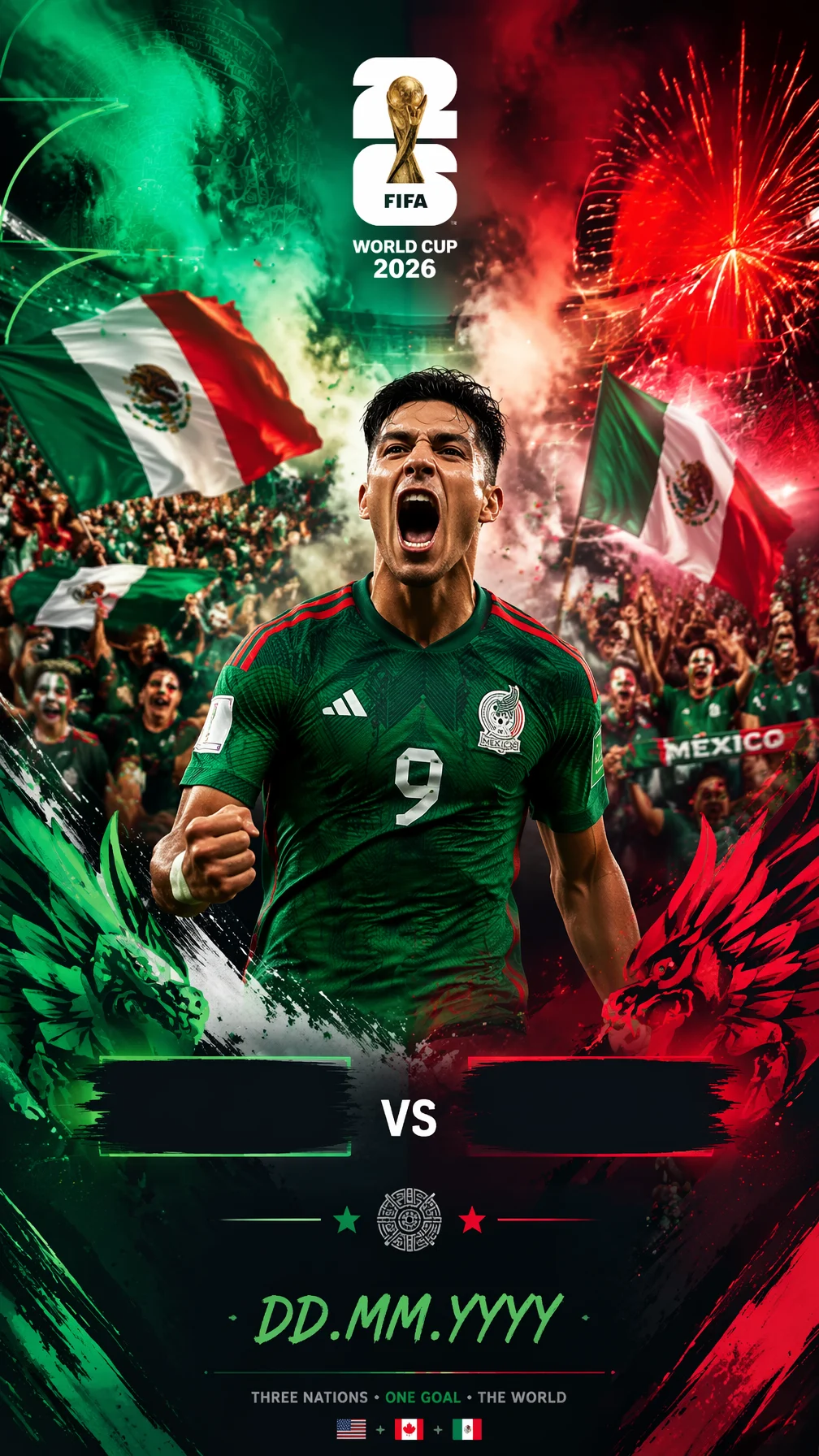Mexico World Cup Celebration Poster