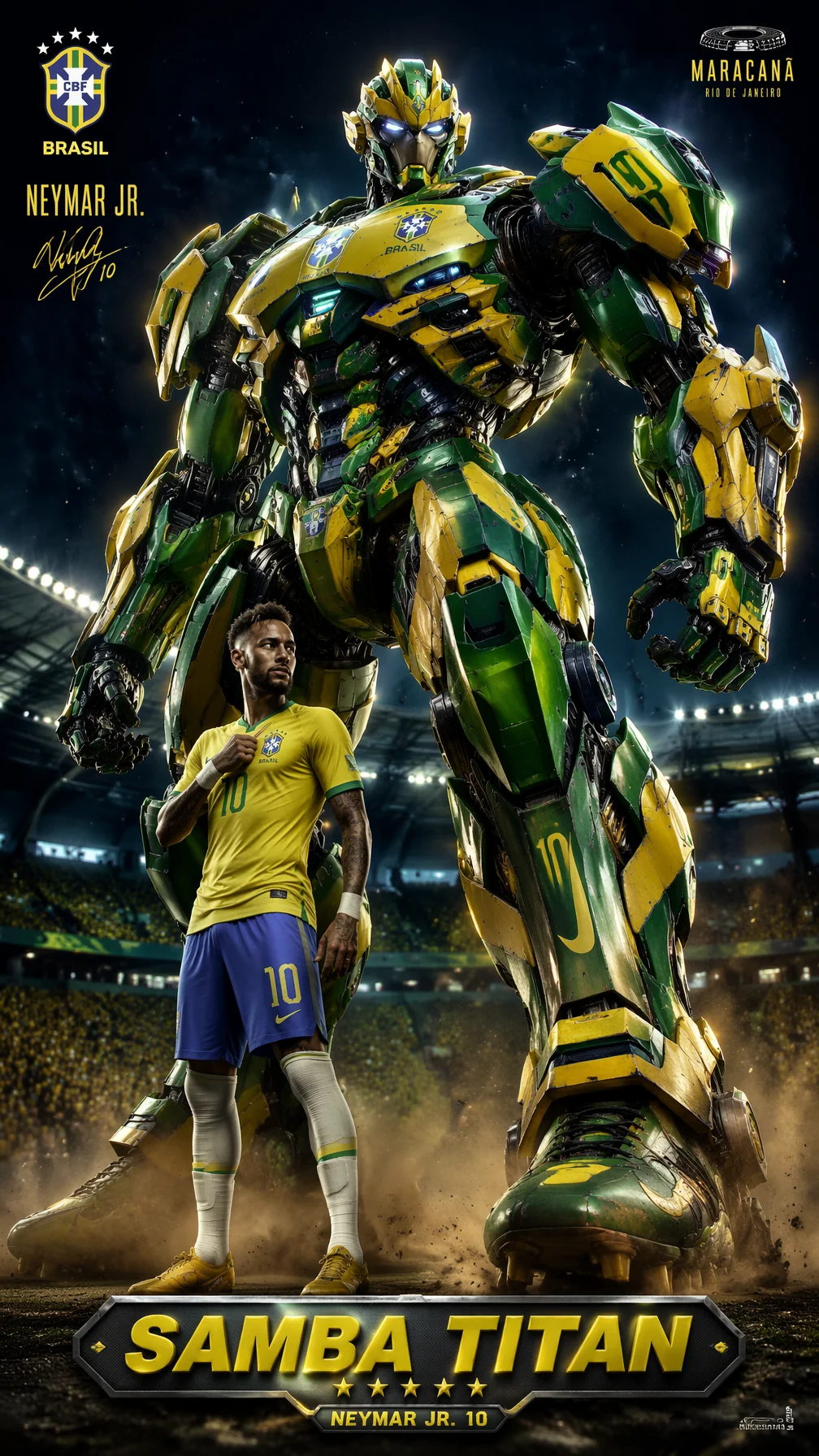 Neymar Jr. Samba Titan Mecha