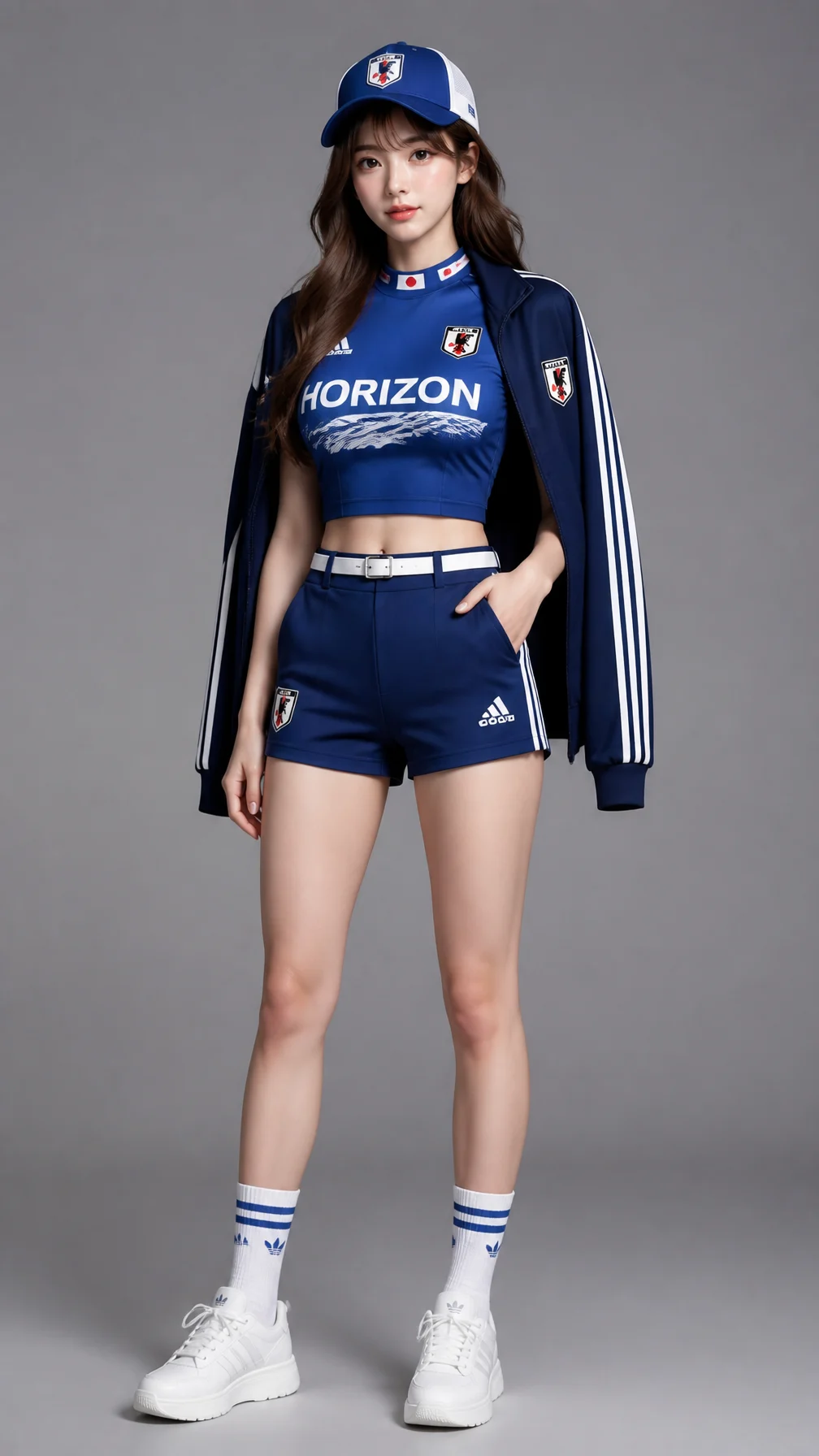 Japan Blue Jersey Girl
