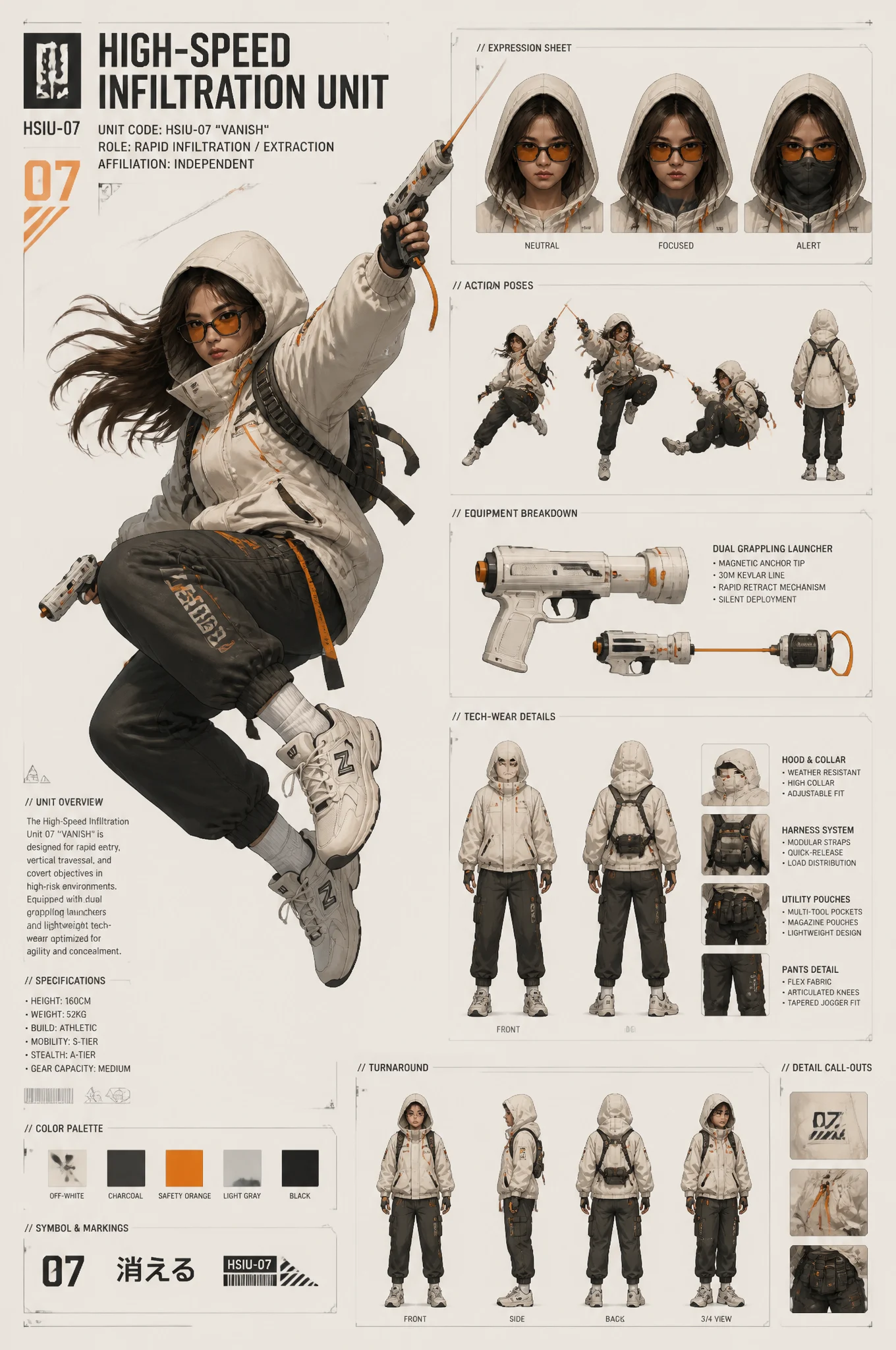 Tech Infiltrator Concept Sheet