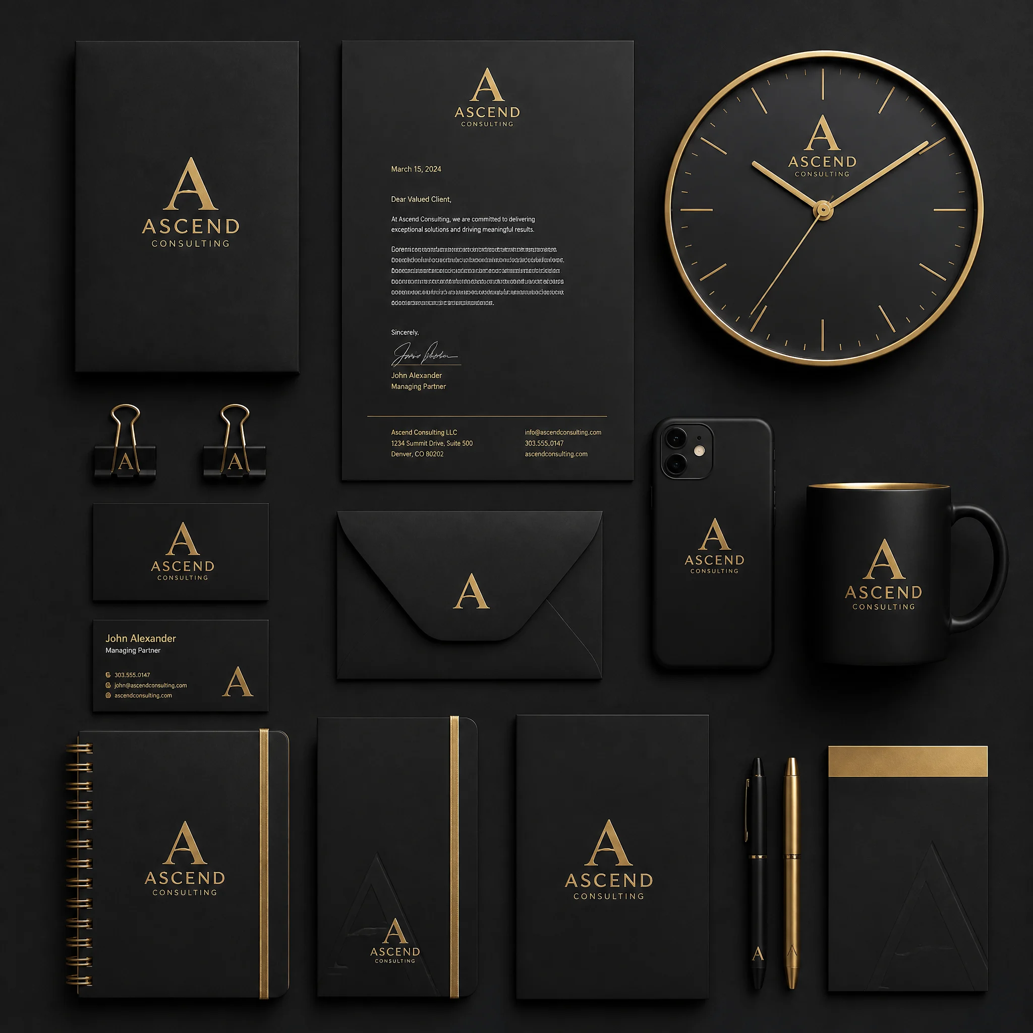Premium Corporate Branding Identity Kit