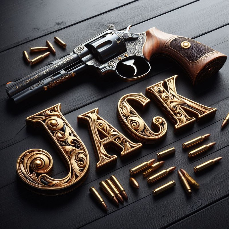 Hitman Golden Letters and Gun on Dark Wooden Surface