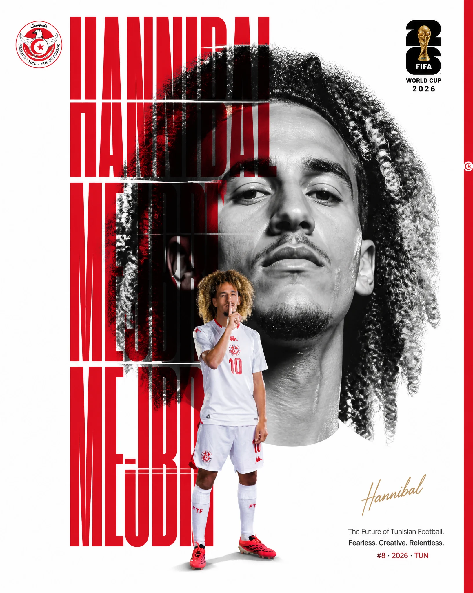 Luxury World Cup Editorial Poster