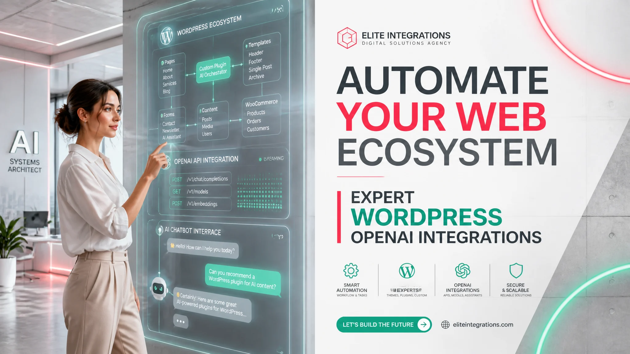 Smart Web Ecosystem Integration Ad