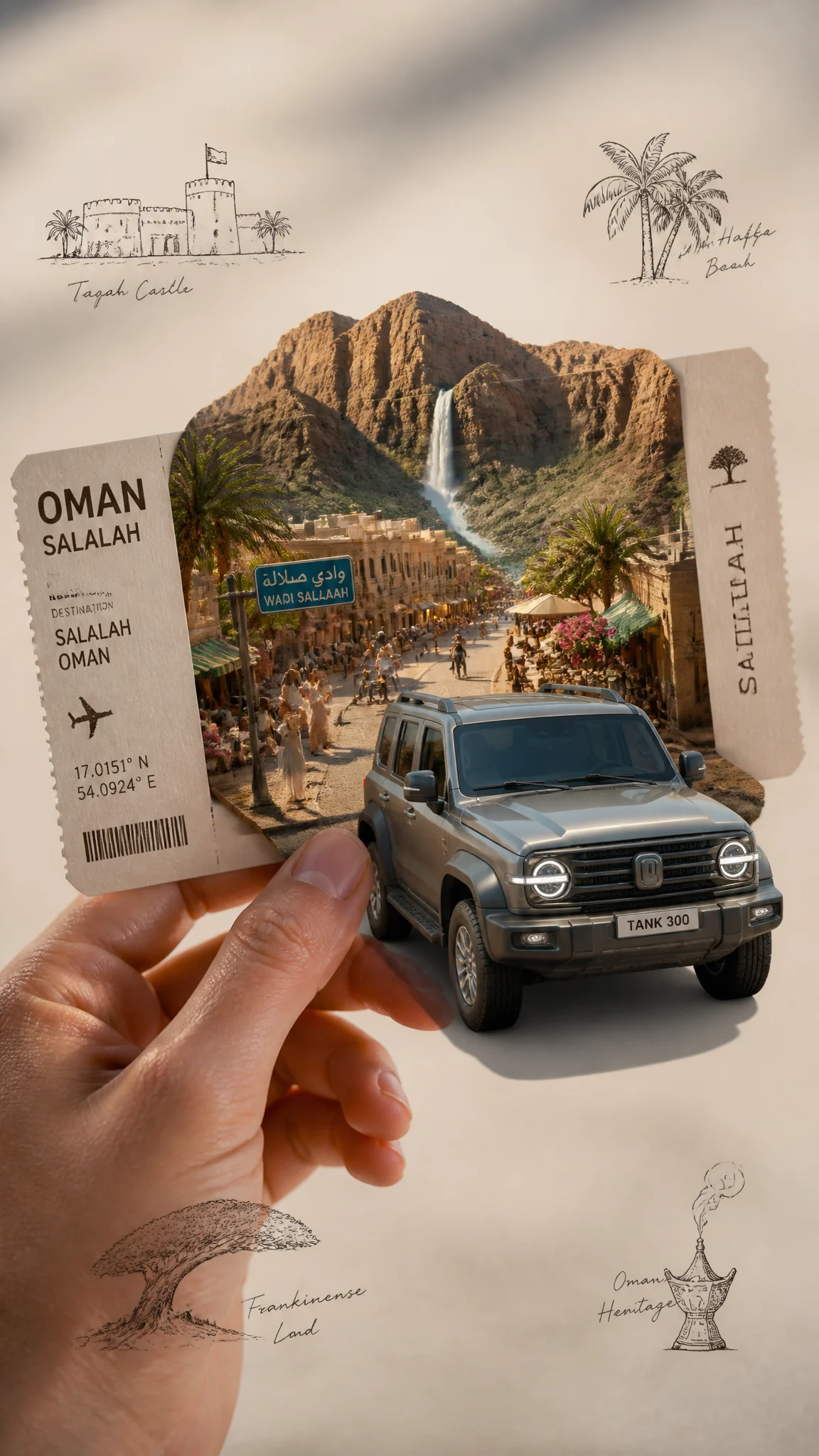 Salalah Luxury Travel Art Portal