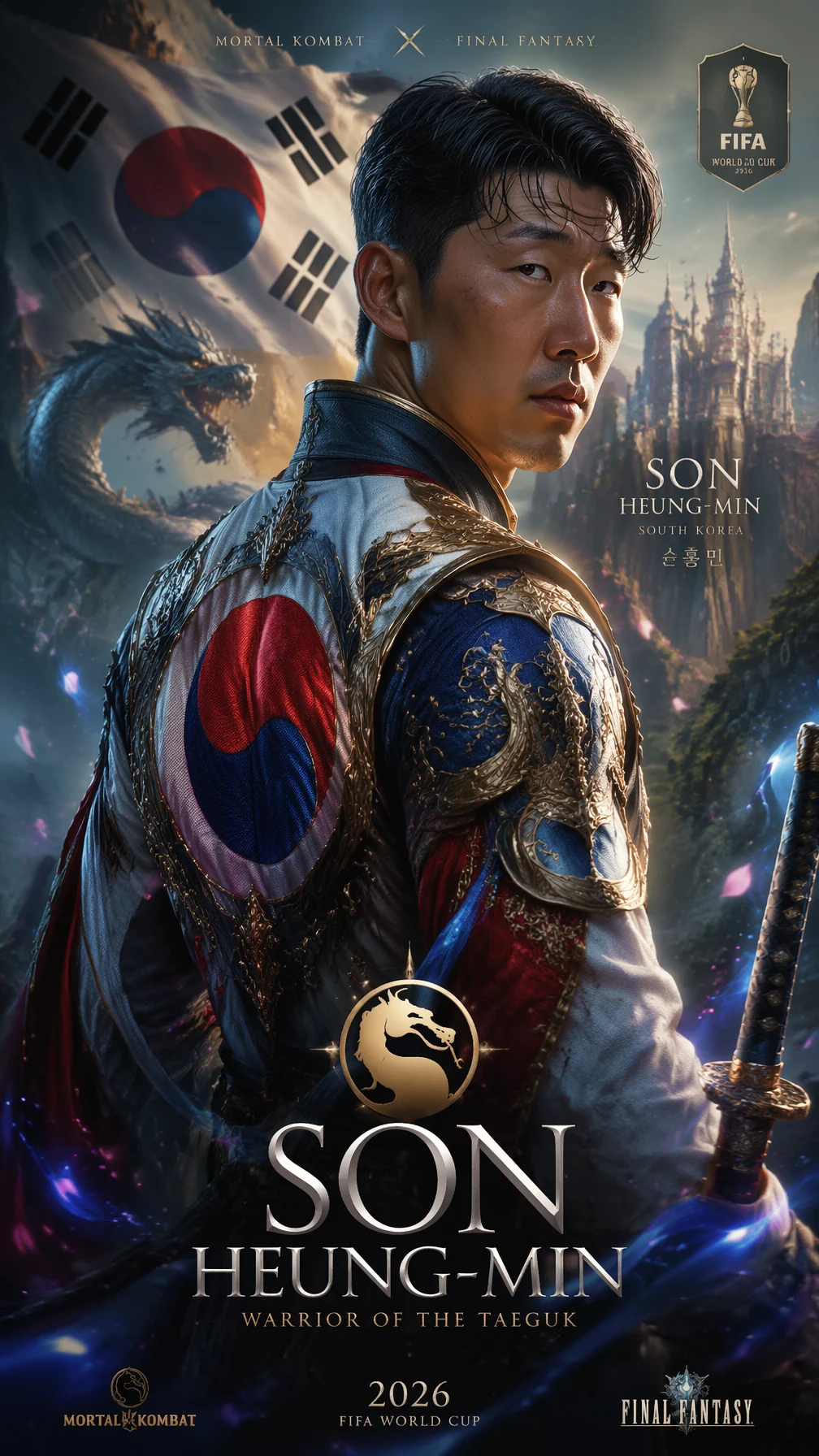 Son Heung-min Warrior Crossover
