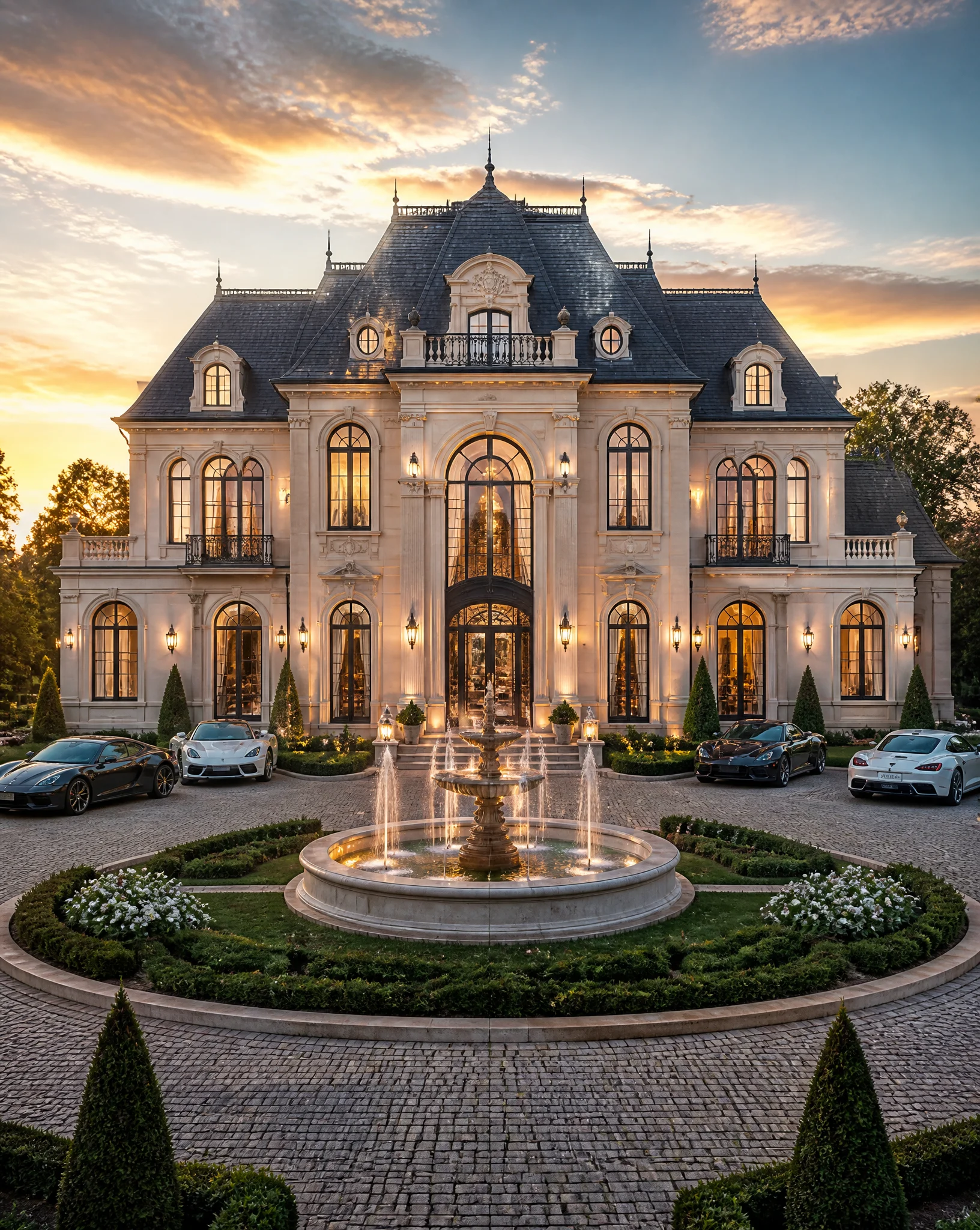 French Château Luxury Mansion