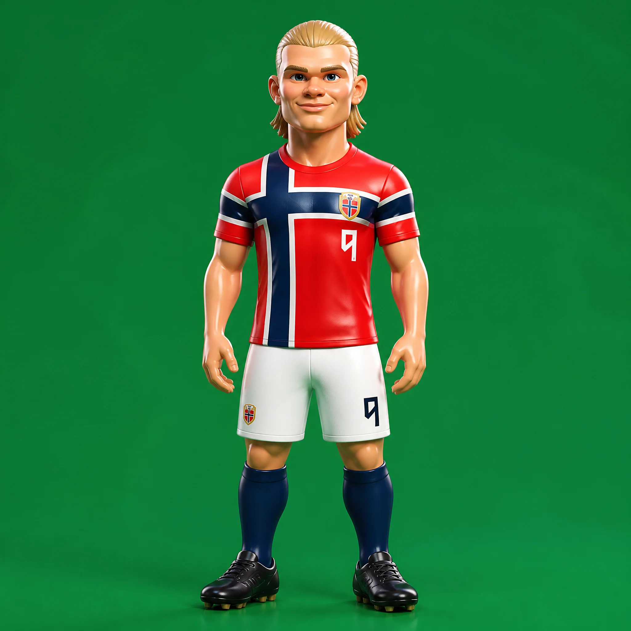 Haaland Glossy 3D Figure
