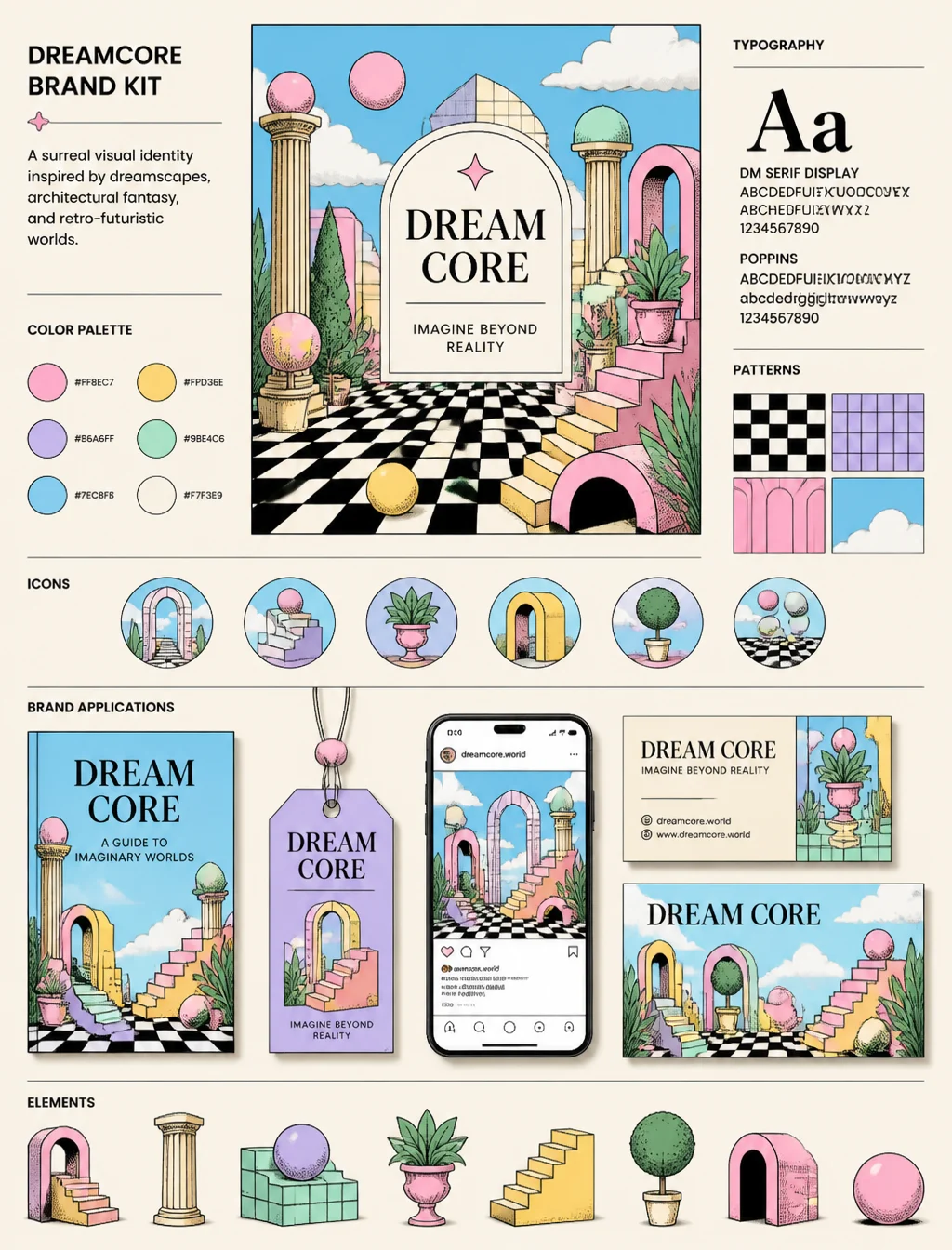 Dreamcore Brand Kit via ChatGPT