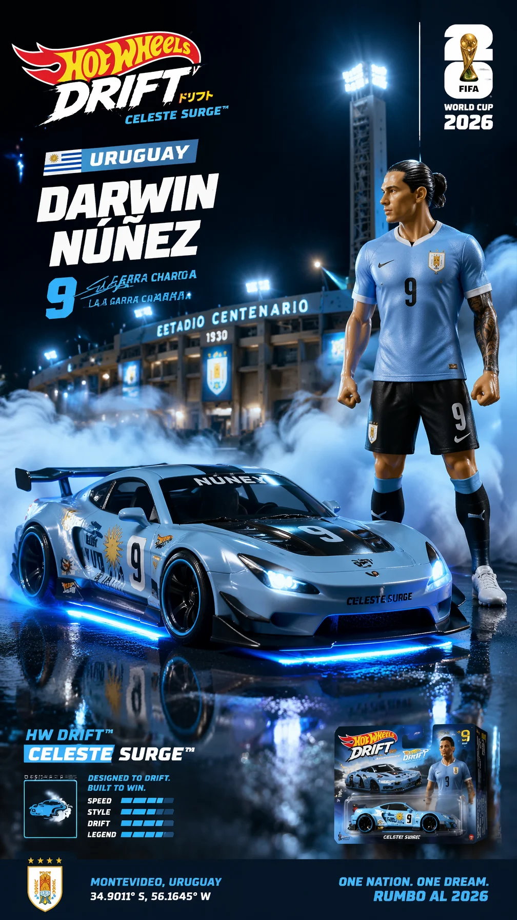 Núñez Hot Wheels Drift Storm
