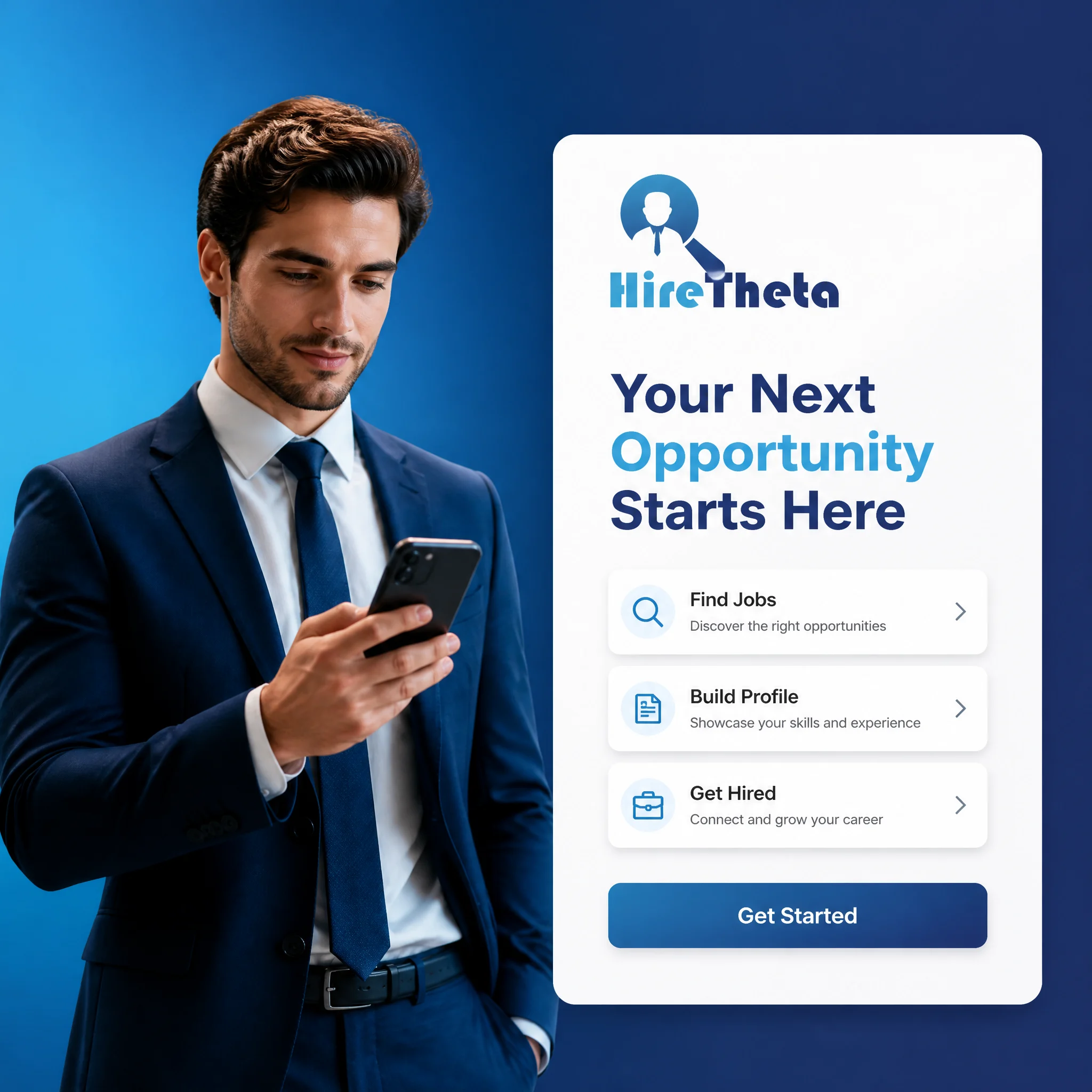 Premium Tech Business Visual