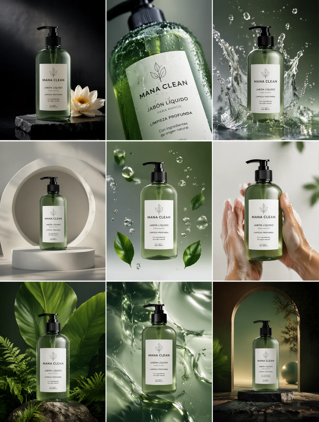 Luxury Soap Ad Grid