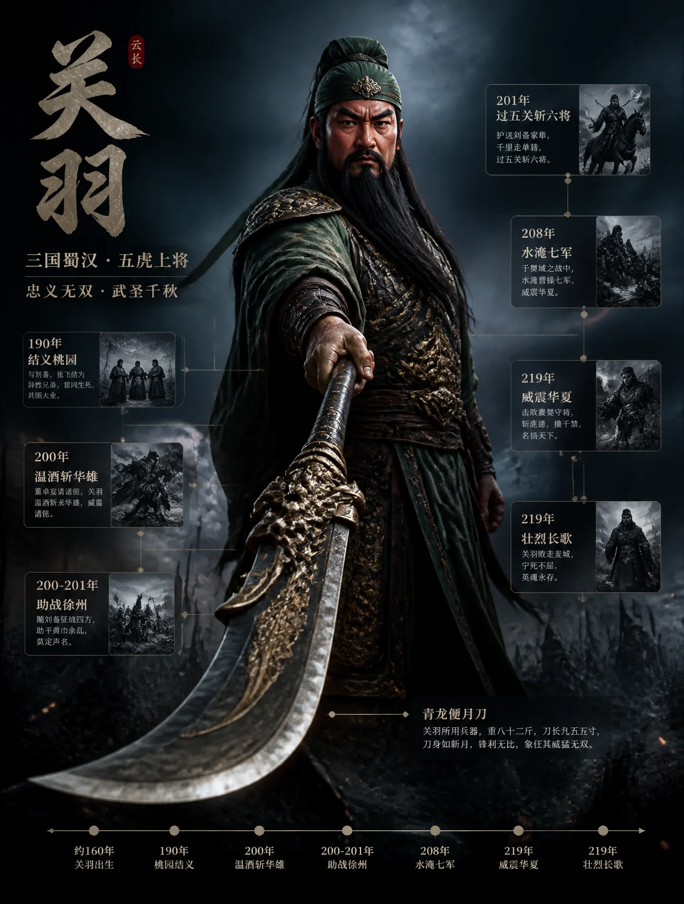 Guan Yu 3D Archive Poster